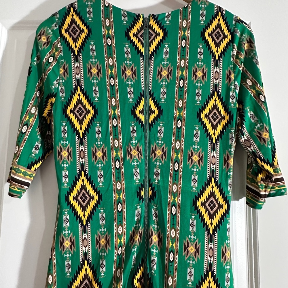 alice + olivia Delora Mystic ikat sheath dress. SIZE 12 NWT - Picture 2 of 9